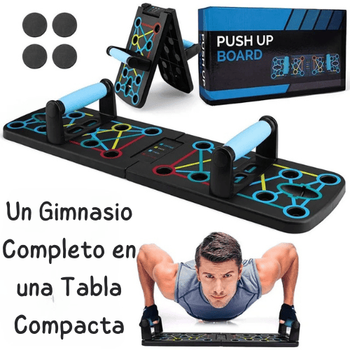Tabla de Flexiones push up - Ejercicio en casa
